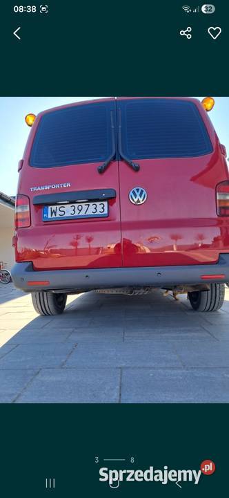 Volkswagen Transporter T5 LONG 19 TDI 9os Mocno Siedlce
