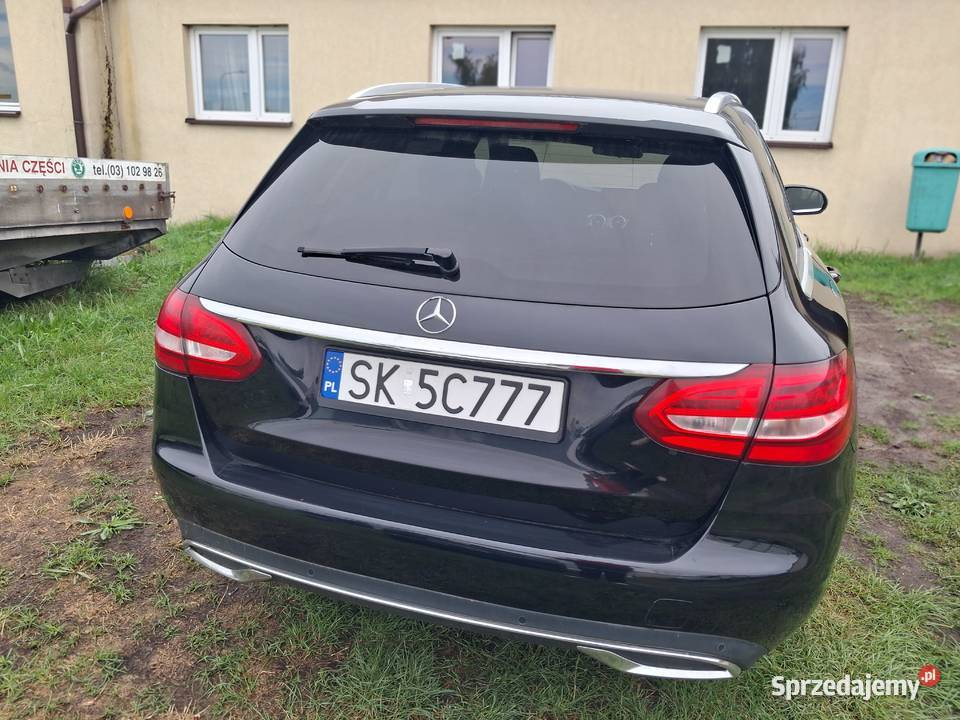 Mercedes C klasa uszkodzony siknik Katowice