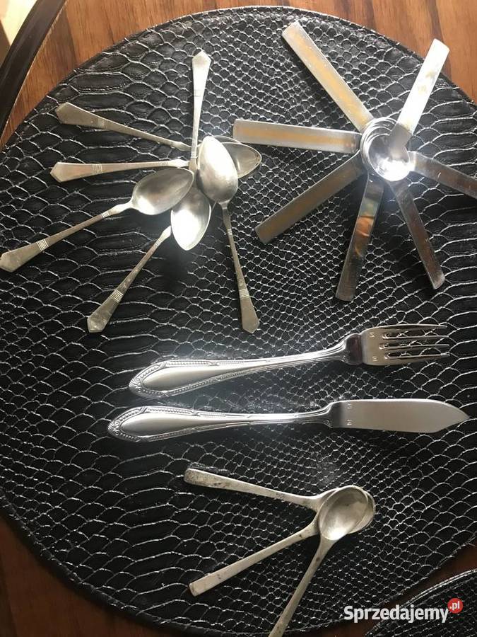 Zepter sztućce do ryb i łyżeczki do ciepłych śląskie Chorzów