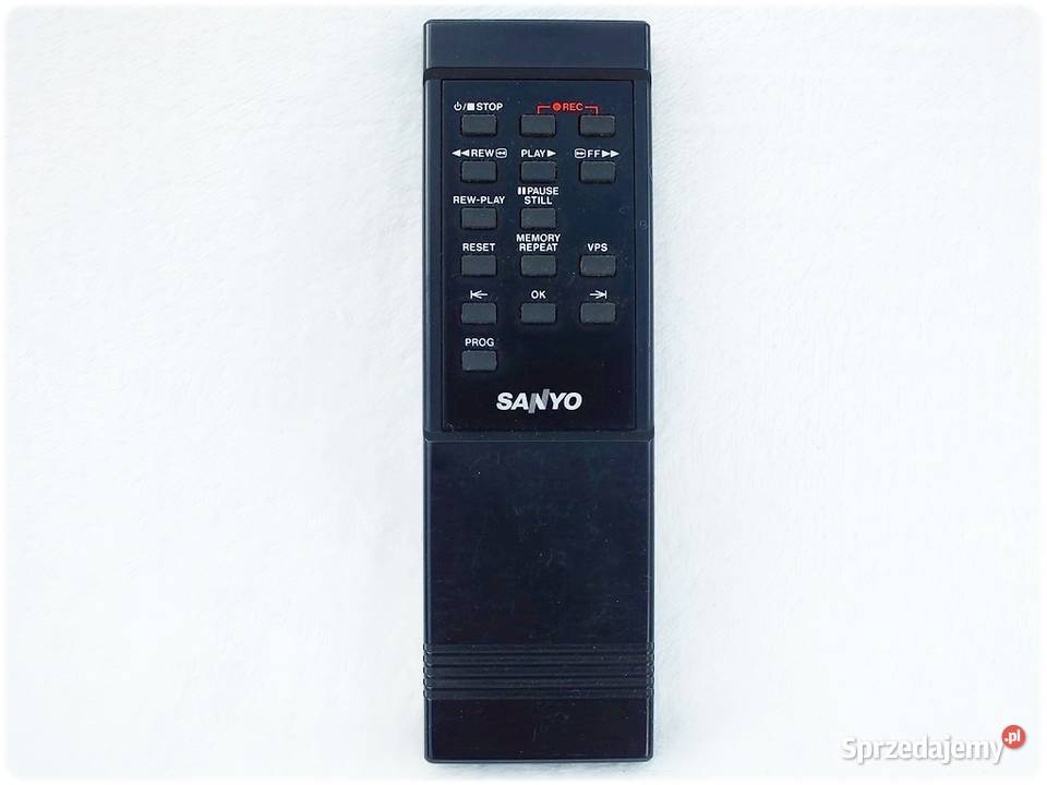 Pilot SANYO A05800 do magnetowidów VHS ORYGINAŁ
