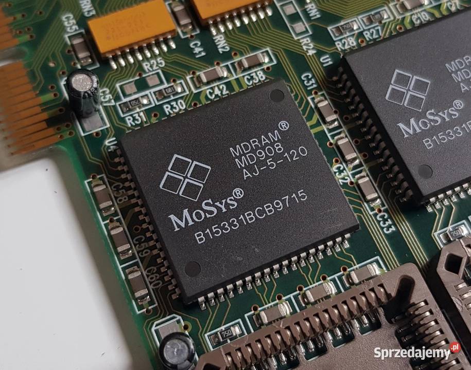 MDRAM MoSys MD908 AJ5120 moduł pamięci do Tseng Części i akcesoria Suchy Las