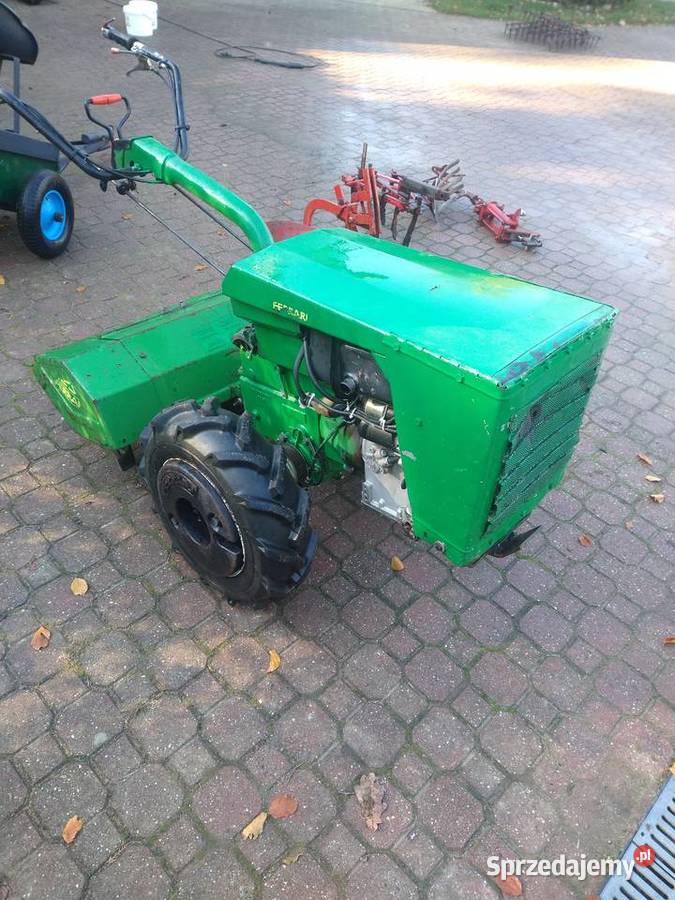 Traktorek jednoosiowy Ferrari 72S 14 diesel Trzebnica