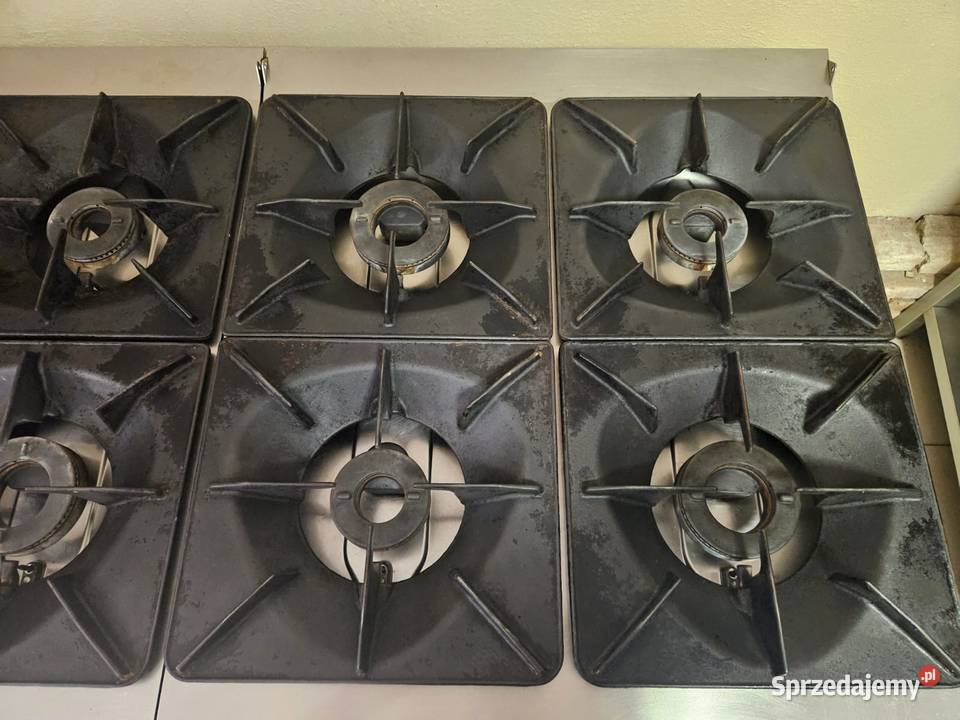 Kuchnia gazowa 8 palników Angelo 190FAAFOMO 2 x śląskie sprzedam