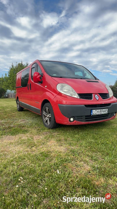 Renault Trafic 20 dCi 115 6osobowy 2007 Długie Rok produkcji 2007 Chełm
