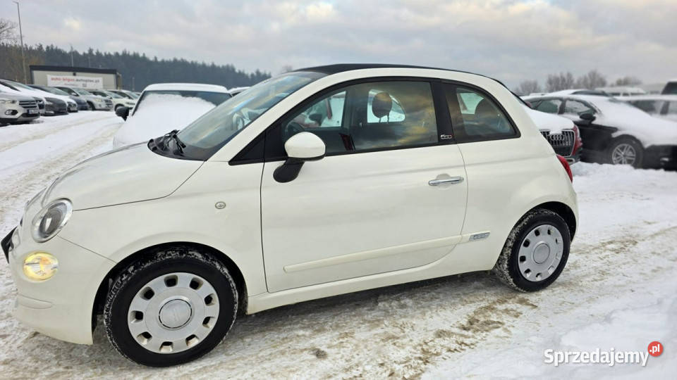Fiat 500 ledy super stan zarejestrowany biała możliwa zamiana Lębork