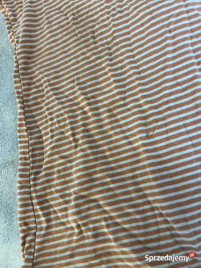 Tshirt koszulka bluzka z krótkim rękawem w paski Rozmiar 34(XS) podkarpackie Jasło