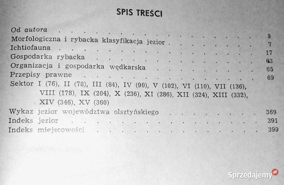 Przewodnik wędkarski jeziorach olsztyńskich twarda z obwolutą lubelskie Chełm sprzedam