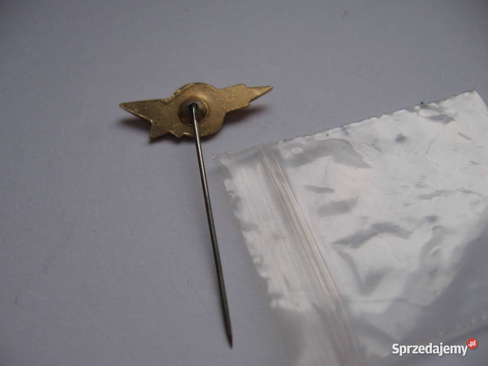 WSK odznaka przypinka motor PRL sprzedam