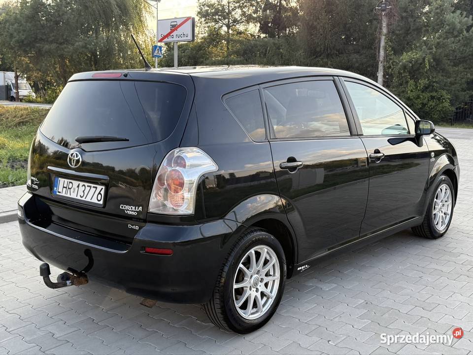 Toyota Corolla Verso 22D 177 2006r 7osobowy Stan Chełm