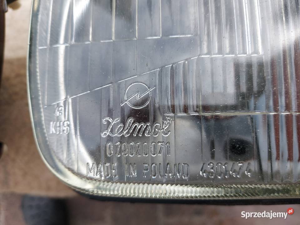 Fiat 126p lampy przód Zelmot oryginał Motoryzacja Poznań