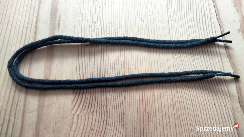 Sznurowadła okrągłe cienkie długość 45 kolor Ostrów Wielkopolski sprzedam