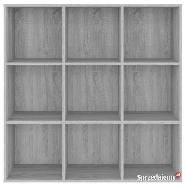 Regał na książki szary dąb sonoma 98x29x975