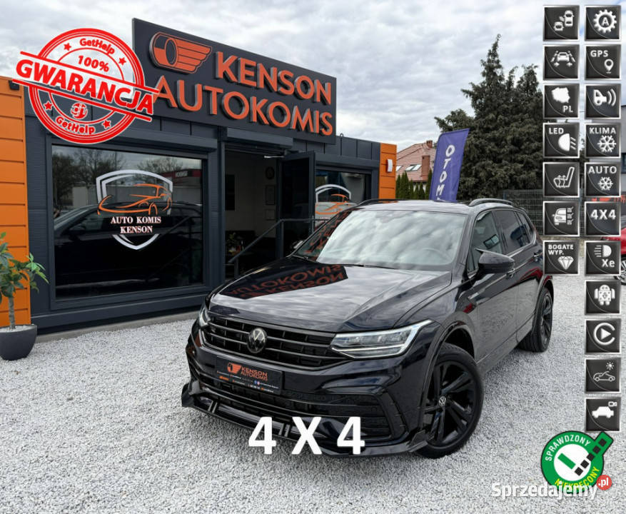 Volkswagen Tiguan Allspace RLine Black DSG 190KM Bydgoszcz