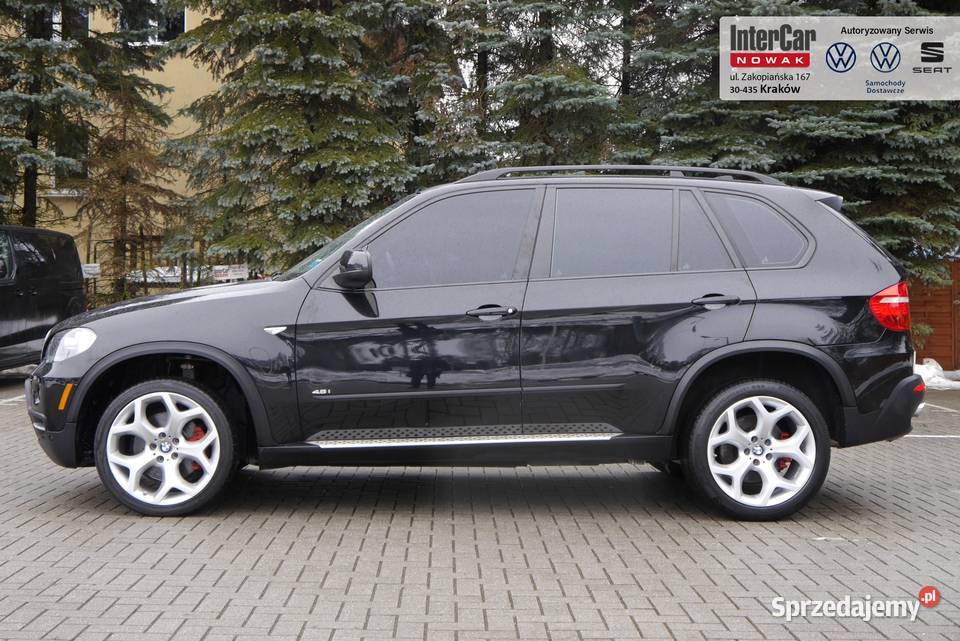 E70 BMW X5 48I XDRIVE Przebieg 146 728 2007 czarny