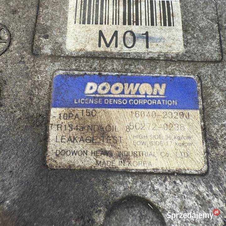 Kompresor Sprężarka klimatyzacji Kia Sportage 2 Barłogi