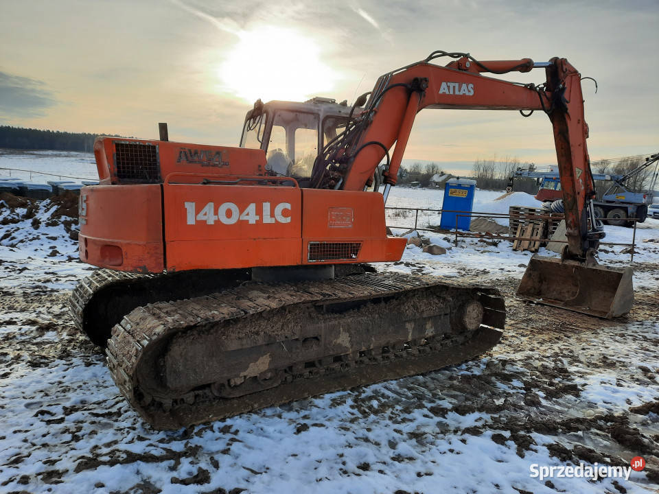 Koparka gąsienicowa ATLAS 1404 warmińsko-mazurskie Kudypy