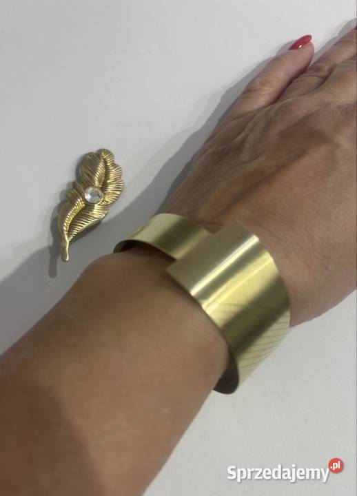 Bransoletka z przypinką Vintage Bydgoszcz sprzedam