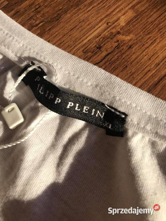 Philipp Plein Tshirt cotton back logo koszulka M sprzedam
