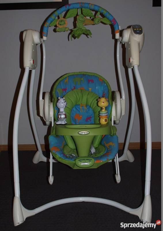 Кресло качалка swing n bounce graco