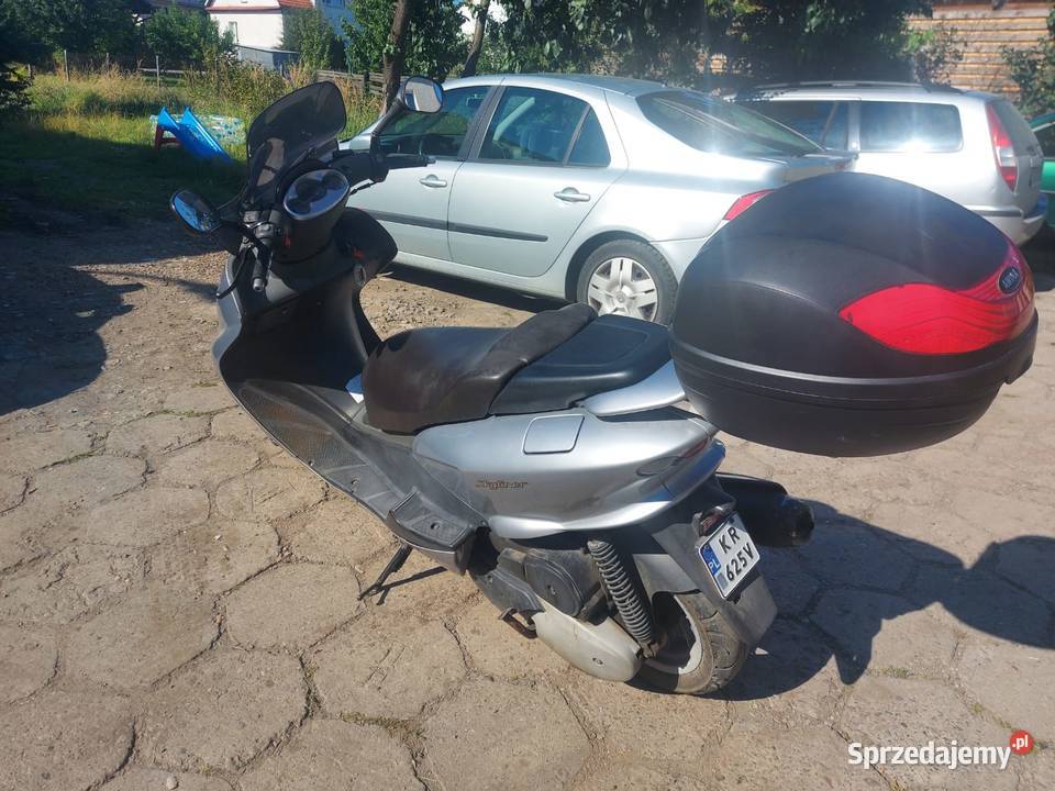 skuter yamaha 125 zarejestrowana na 50 małopolskie Kraków