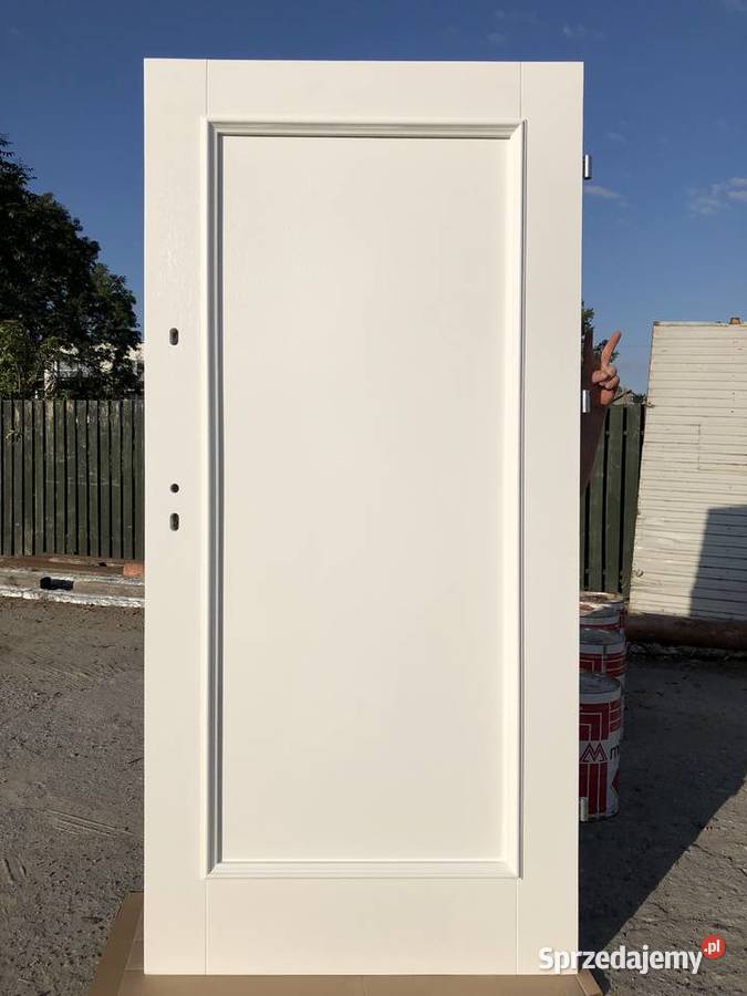Drzwi zewnętrzne ocieplane NA WYMIAR w dowolny Drzwi i okna Brodnica