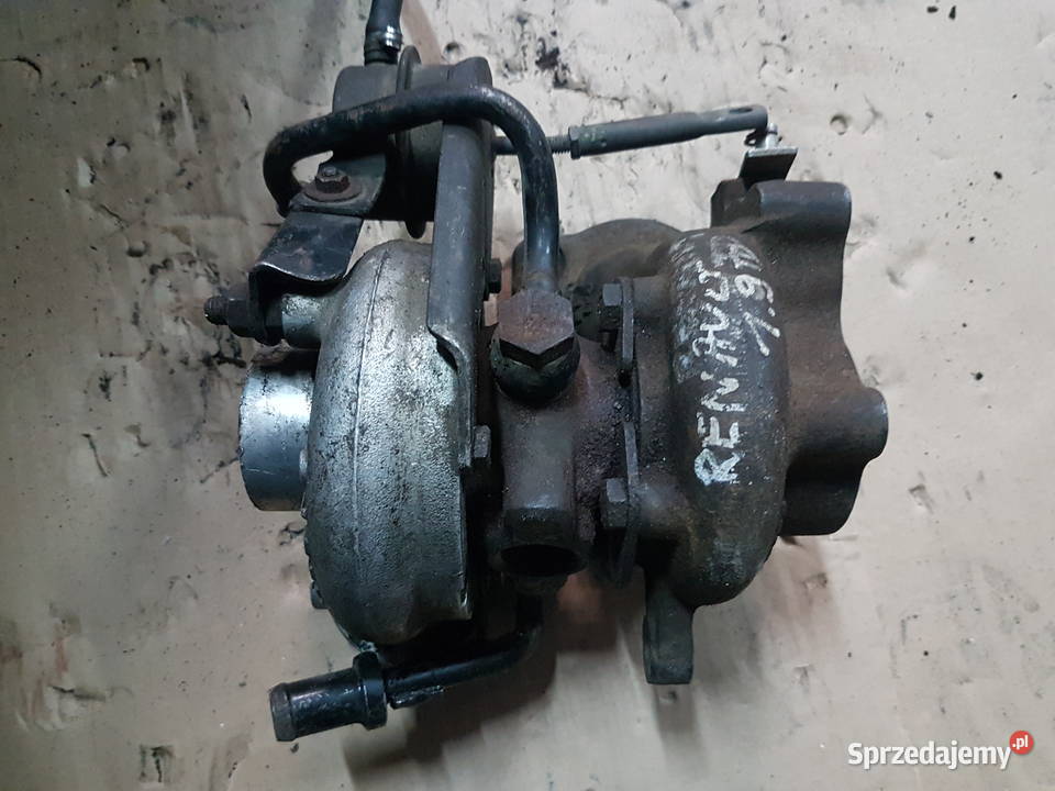 RENAULT 19TD TURBOSPREZARKA GARRETT TURBO Silniki i osprzęt wielkopolskie Turek