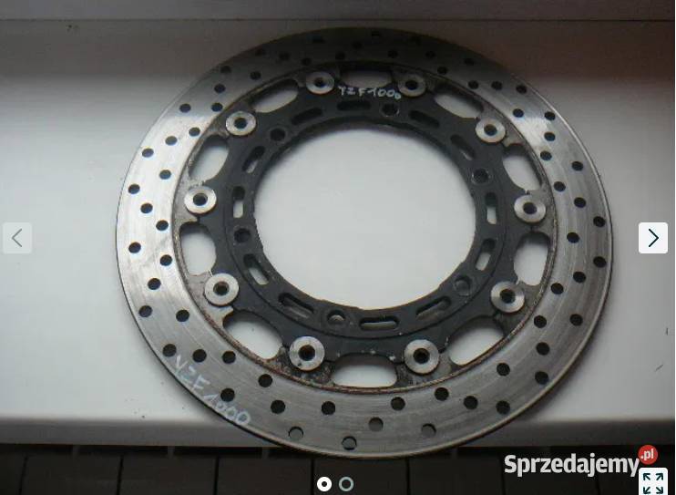 tarcza hamulcowa przód Yamaha YZF 1000 Ostrów Wielkopolski sprzedam