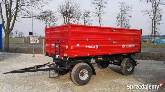 Przyczepa Metal Fach 8T T7102 PROMOCJA ROLKOM Namysłów