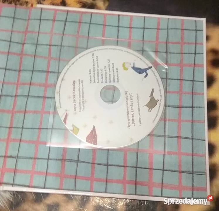 Książka z płytą CD Bartek Lenka i sny Joanna Rok wydania 2015 mazowieckie Warszawa
