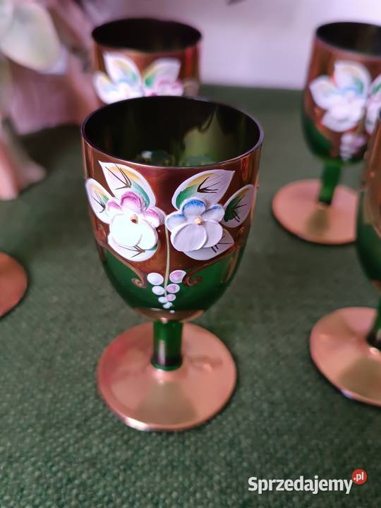 Stare kieliszki Porcelana i szkło Gorlice