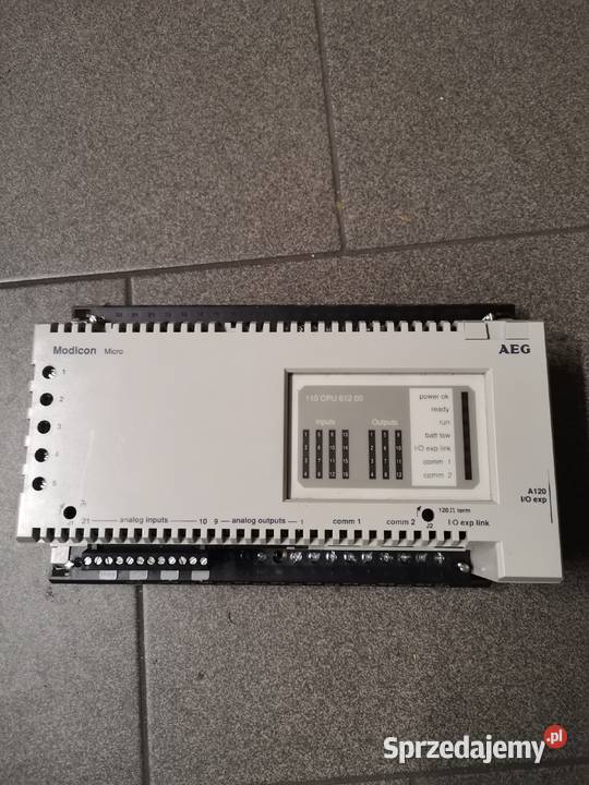 PLC Sterownik MODICON 110 CPU 612 00 Władysławów