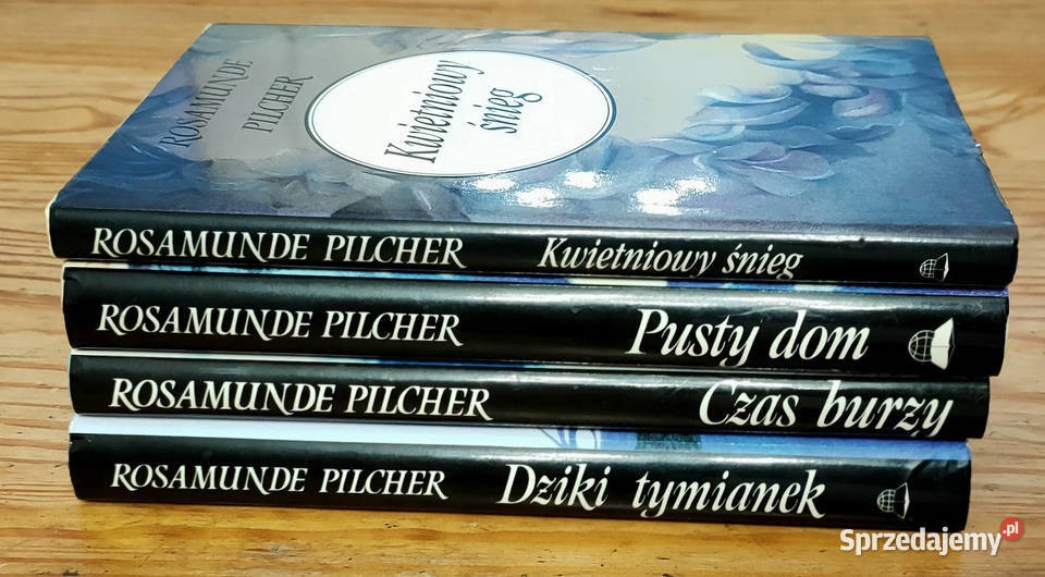 Pilcher 4 książki Pusty dom czas burzy dziki romanse śląskie Sosnowiec