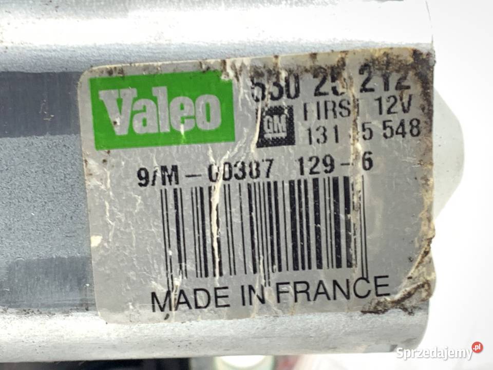 SILNIK WYCIERACZEK TYŁ OPEL ZAFIRA B 53025212