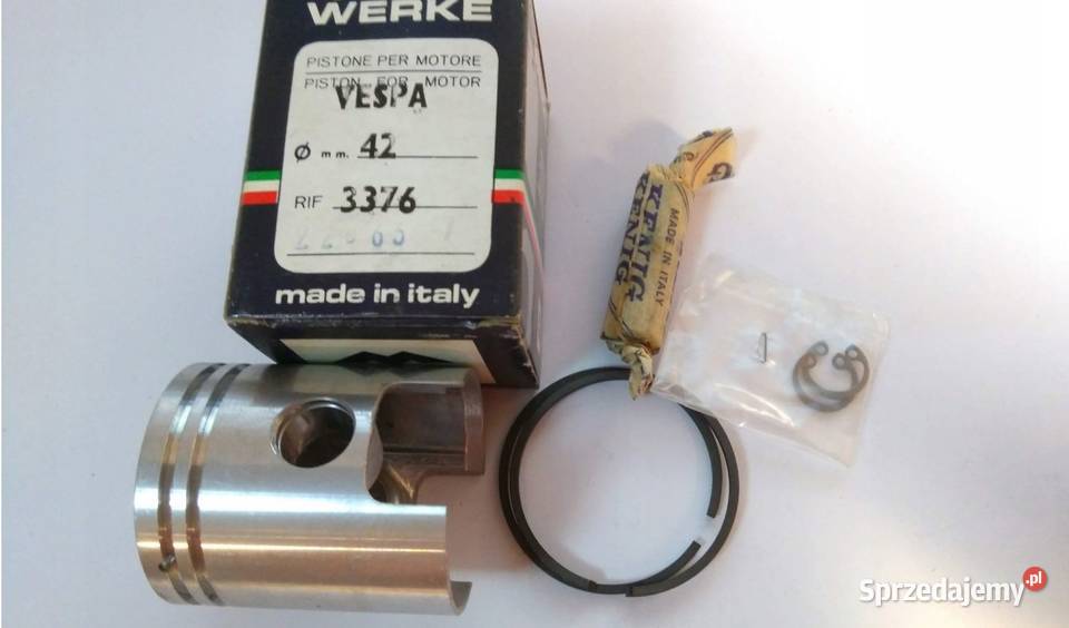 TŁOK 2T ASSO WERKE 42 mm PIAGGIO VESPA SFERA podlaskie Bielsk Podlaski