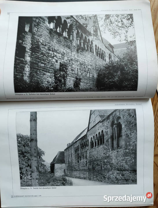 Wnętrza z przeszłości Niemiec 1925 zamki i Sosnowiec