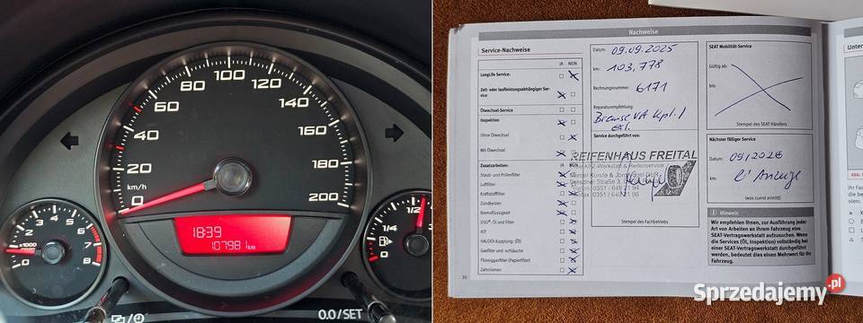 Seat Mii 10 10 MPI 60 2017 FV VAT Zarej Stan klimatyzacja Ostrów Wielkopolski sprzedam