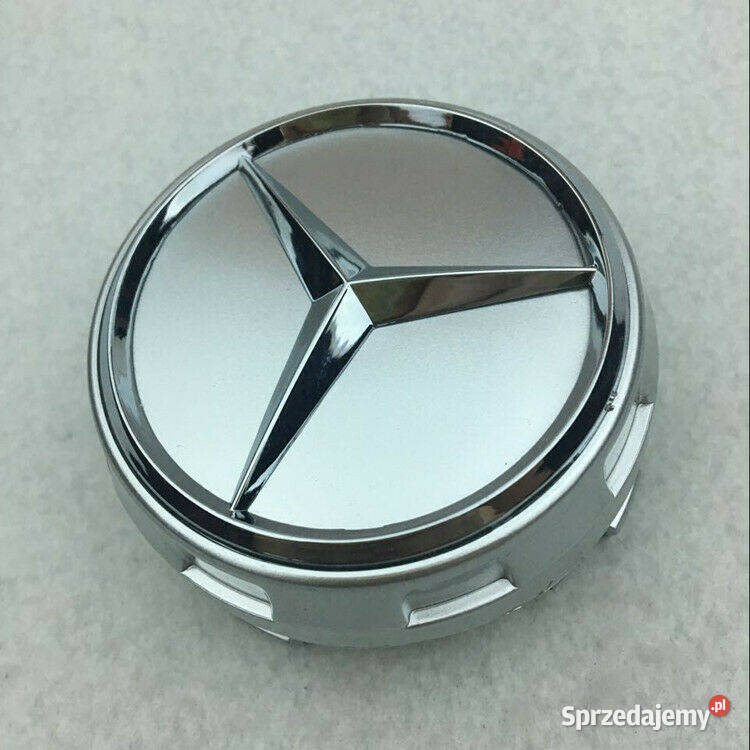 DEKIELKI DO FELG MERCEDES AMG 75MM 4 aluminiowe wielkopolskie sprzedam