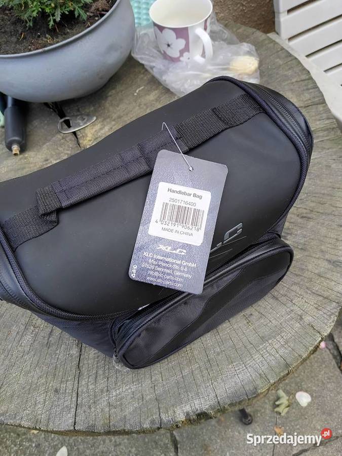 Nowy kufer rowerowy XLC na kierownicę Wąsosz