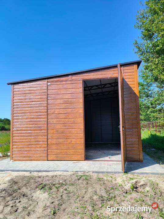 Garaż blaszany garaż na wymiar Lublin sprzedam