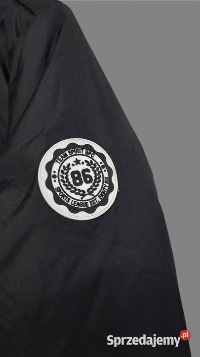 Damska kurtka zimowa puchowa pikowana czarna Chrzanów