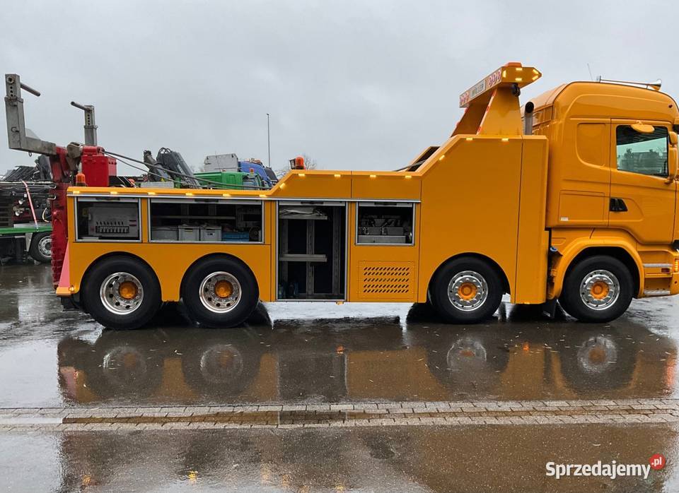 Holownik Scania R 730 do ciezarowych autobusów 17952km Biała Podlaska sprzedam