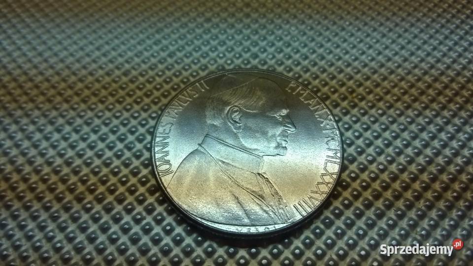 MONETA Watykan 100 lirów 1988 Warszawa