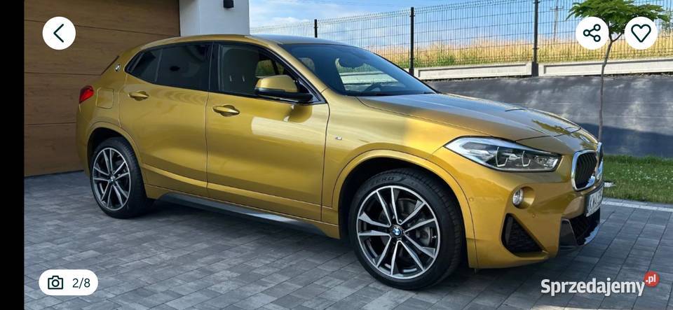 Bmw x2 20 d 190 2019r XDRIVE 4x4 Super Stan Wadowice