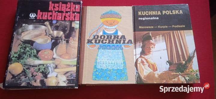 Zestaw książek kulinarnych z lat 80 dolnośląskie Świdnica