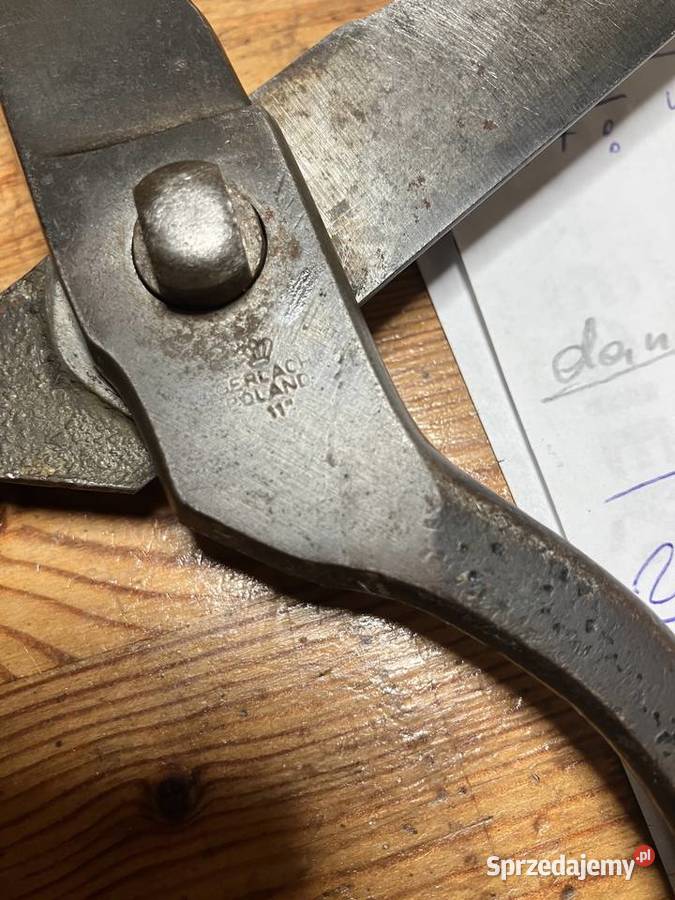 Profesjonalne Duże Nożyce krawieckie Gerlach 11 Warszawa