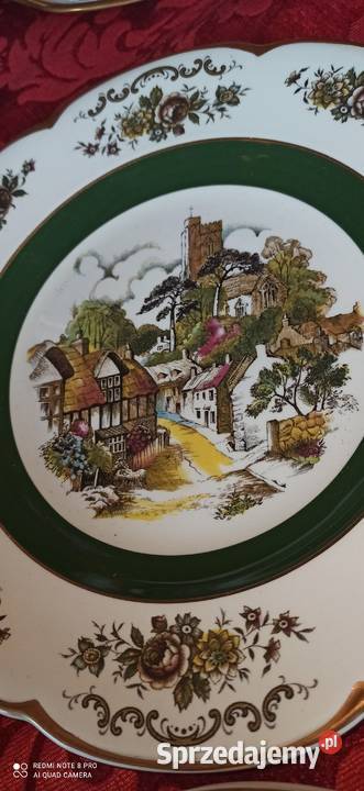Patera Ascot Service Plate By Wood Sons England Gdańsk