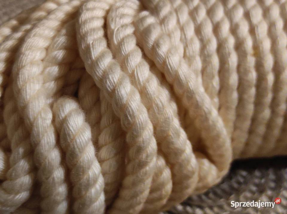 sznurek sznur bawełniany lina przędza do makramy Kielce