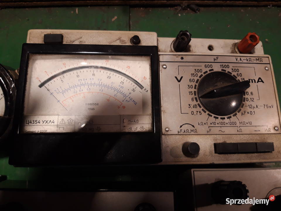 miernik uniwersalny analogowy retro śląskie Piekary Śląskie