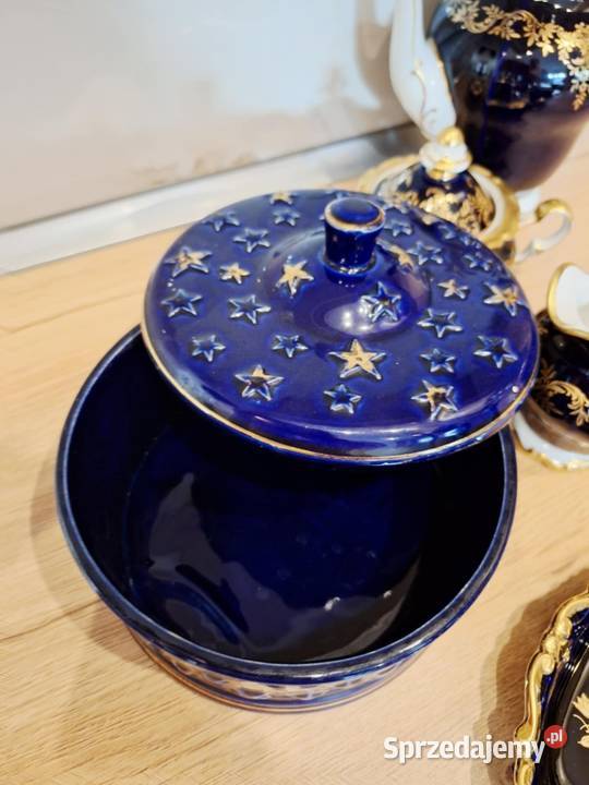 Bomboniera kobaltowa gwiazdki Świeta Braniewo sprzedam