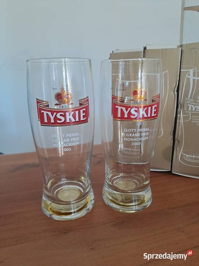 2x Pokal Szklanka do piwa tyskie Monachium 2005 Szklanki i kufle Warszawa
